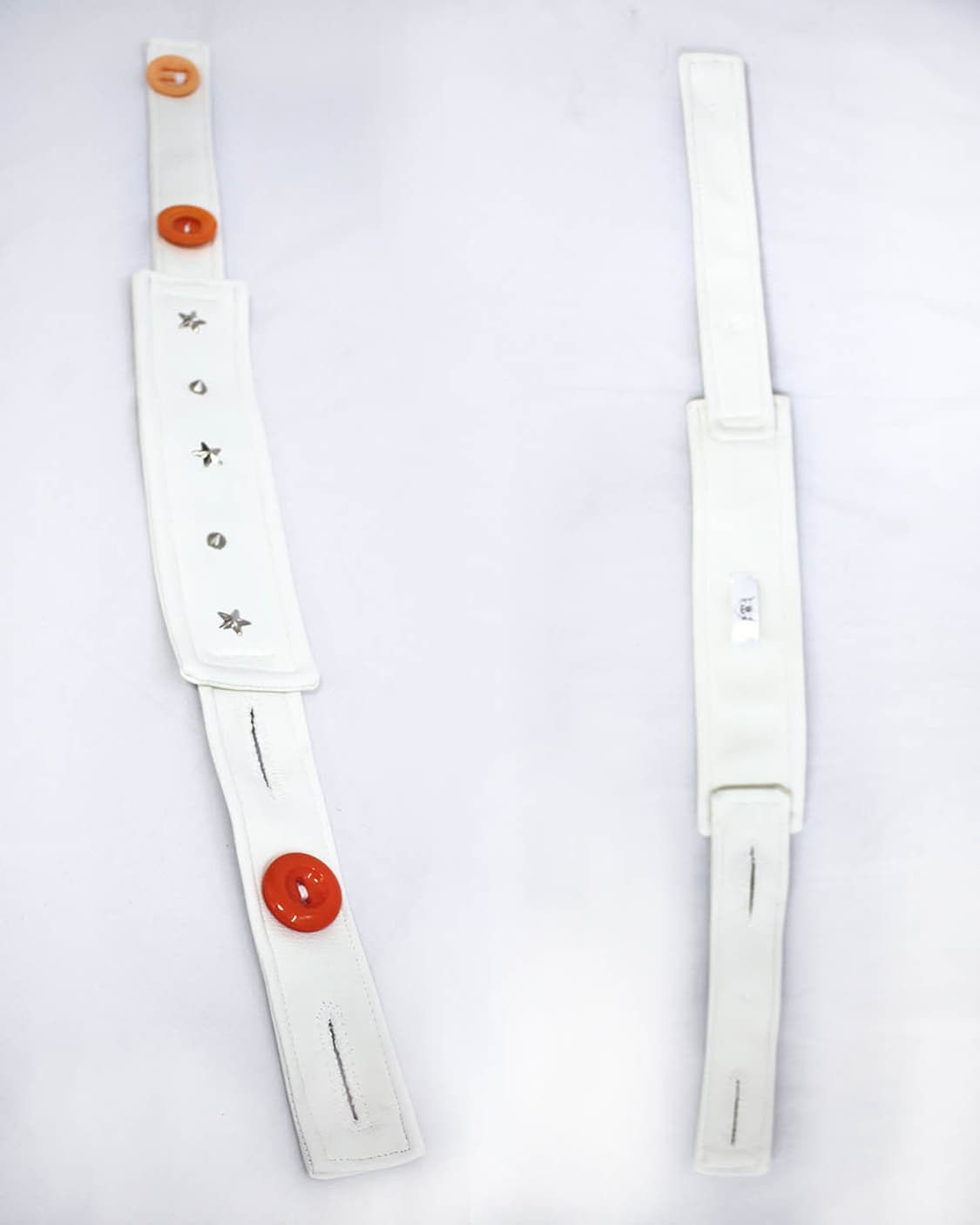 Thick leather neon stud choker+hand cuff 상품이미지4