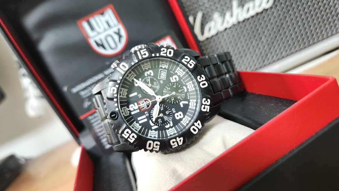 # 루미녹스 스위스메이드 크로노 콜마크 3080 상품이미지8