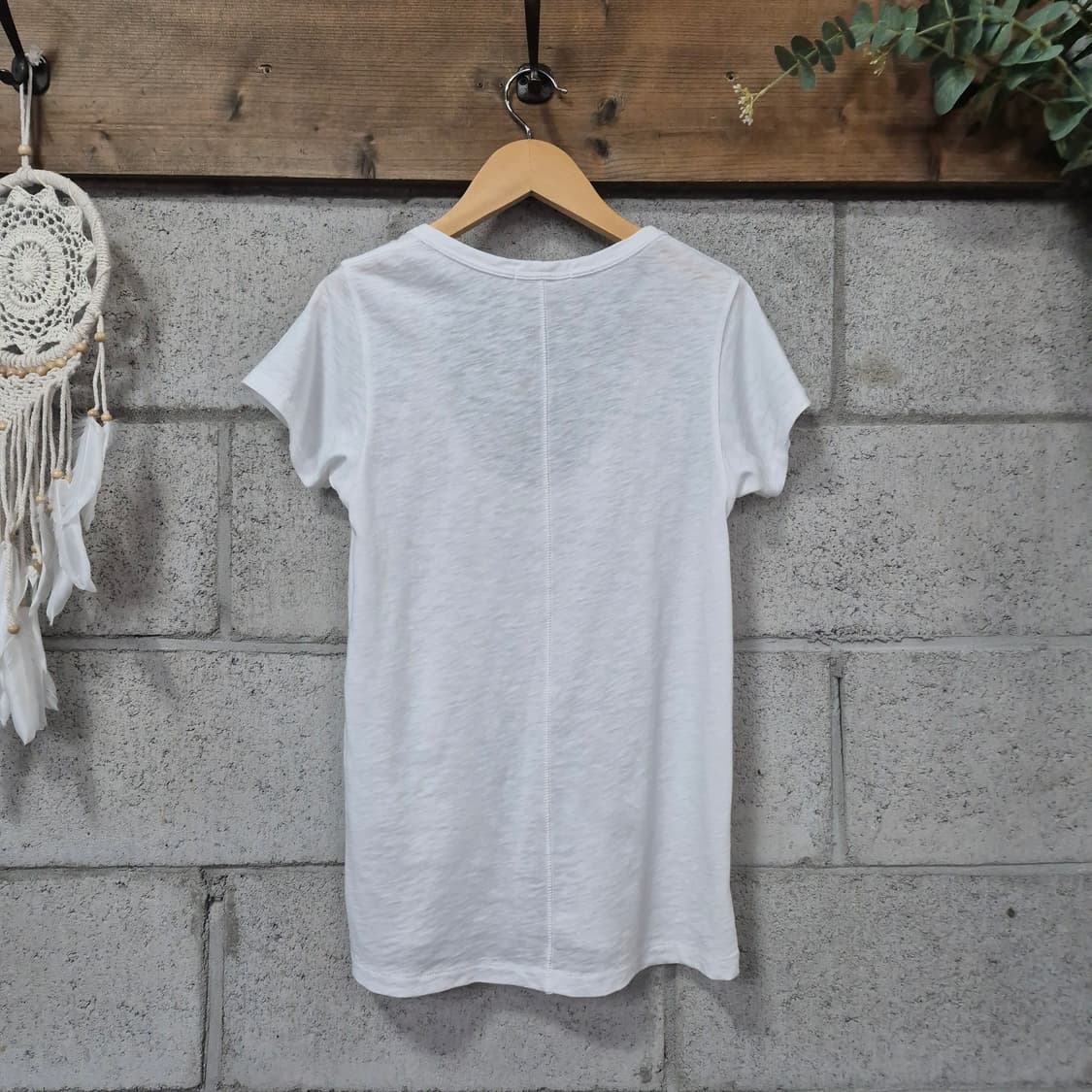 Rag&Bone랙앤본 U넥 화이트 티 상품이미지6