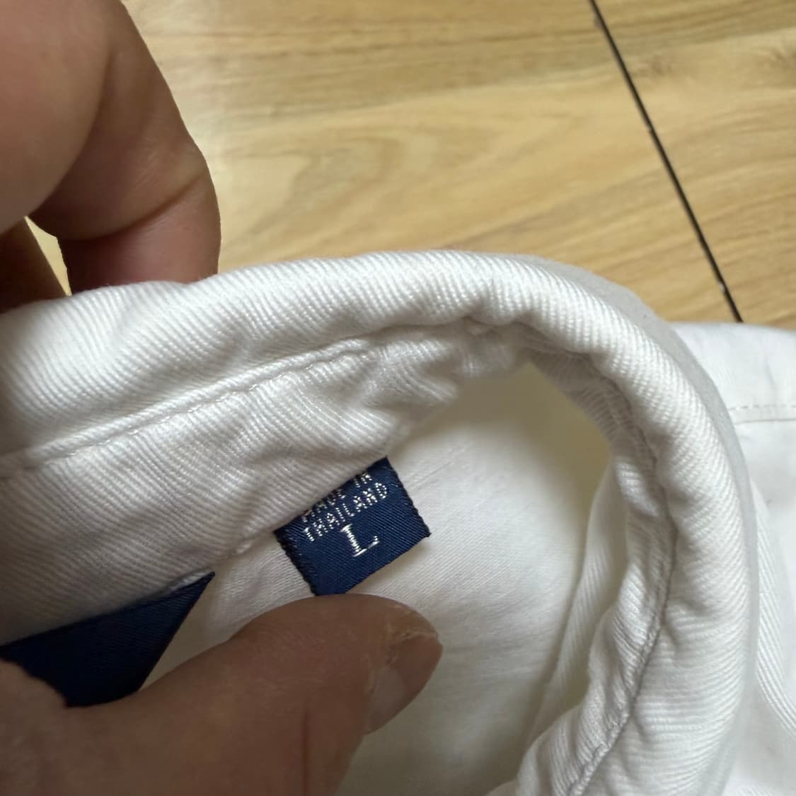 폴로 랄프로렌 90s 화이트 블루종 상품이미지4