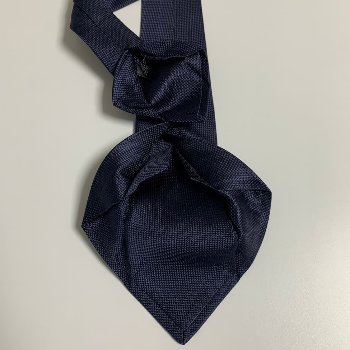 키톤(Kiton) 네이비 실크 명품넥타이 자카드 A+등급 상품이미지10