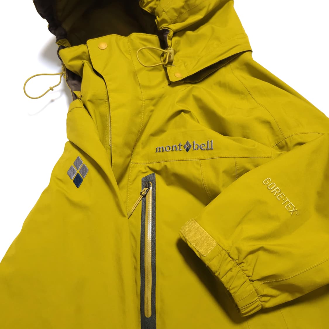 몽벨 고프코어 고어텍스 바람막이 자켓 머스타드 상품이미지6