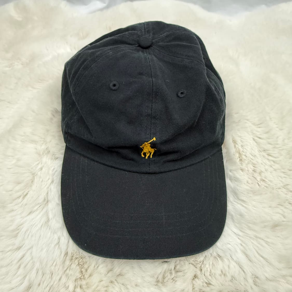 F) 폴로 랄프로렌 포니 볼캡 블랙 상품이미지2