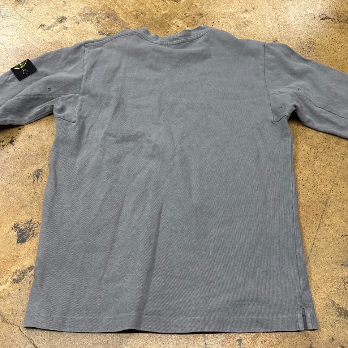 [정품/95] 스톤아일랜드 롱슬리브 긴팔티 그레이 b19 상품이미지4