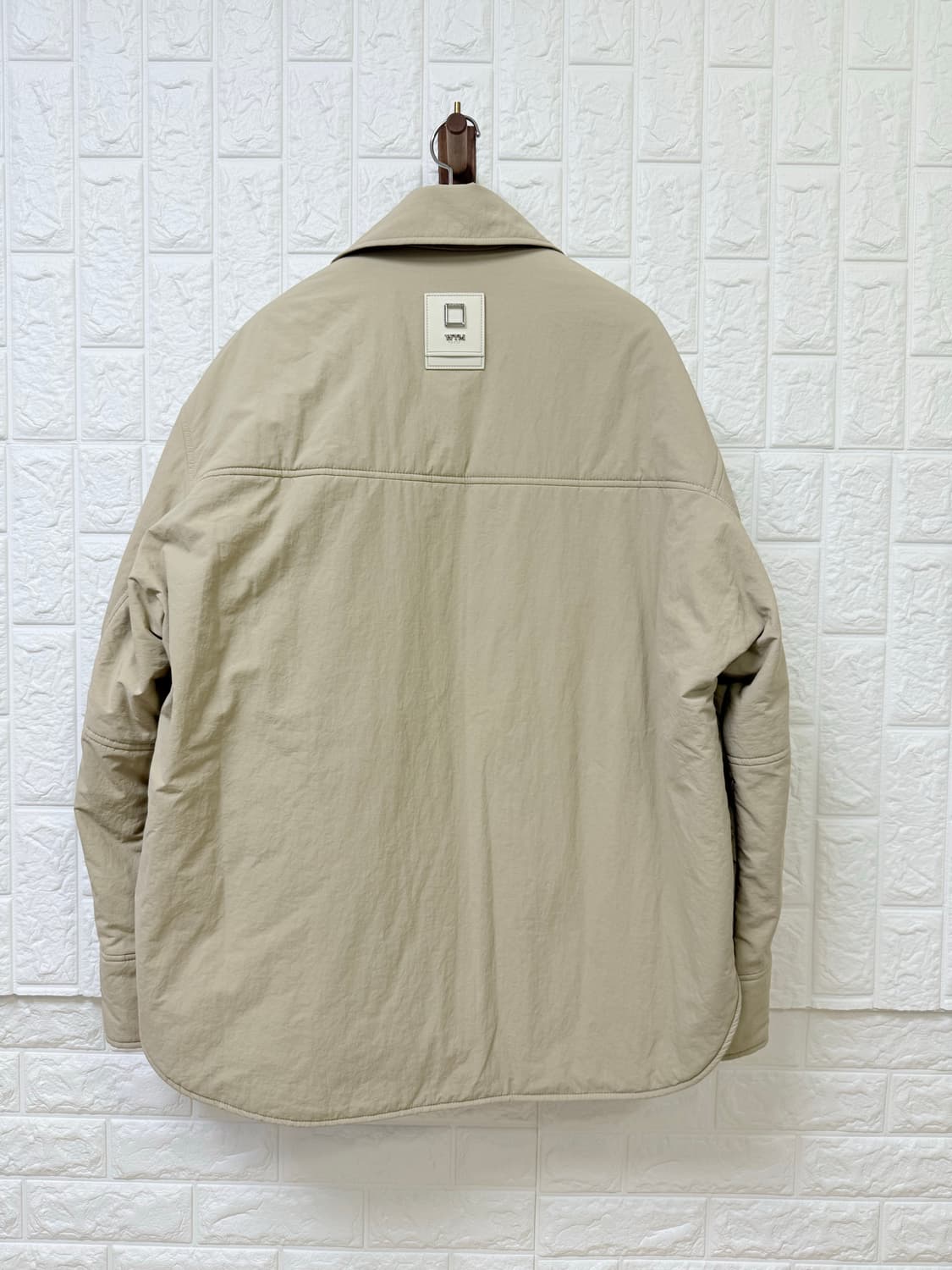 (23FW새상품급) 우영미 나일론 패딩 점퍼 베이지 (46) 상품이미지2