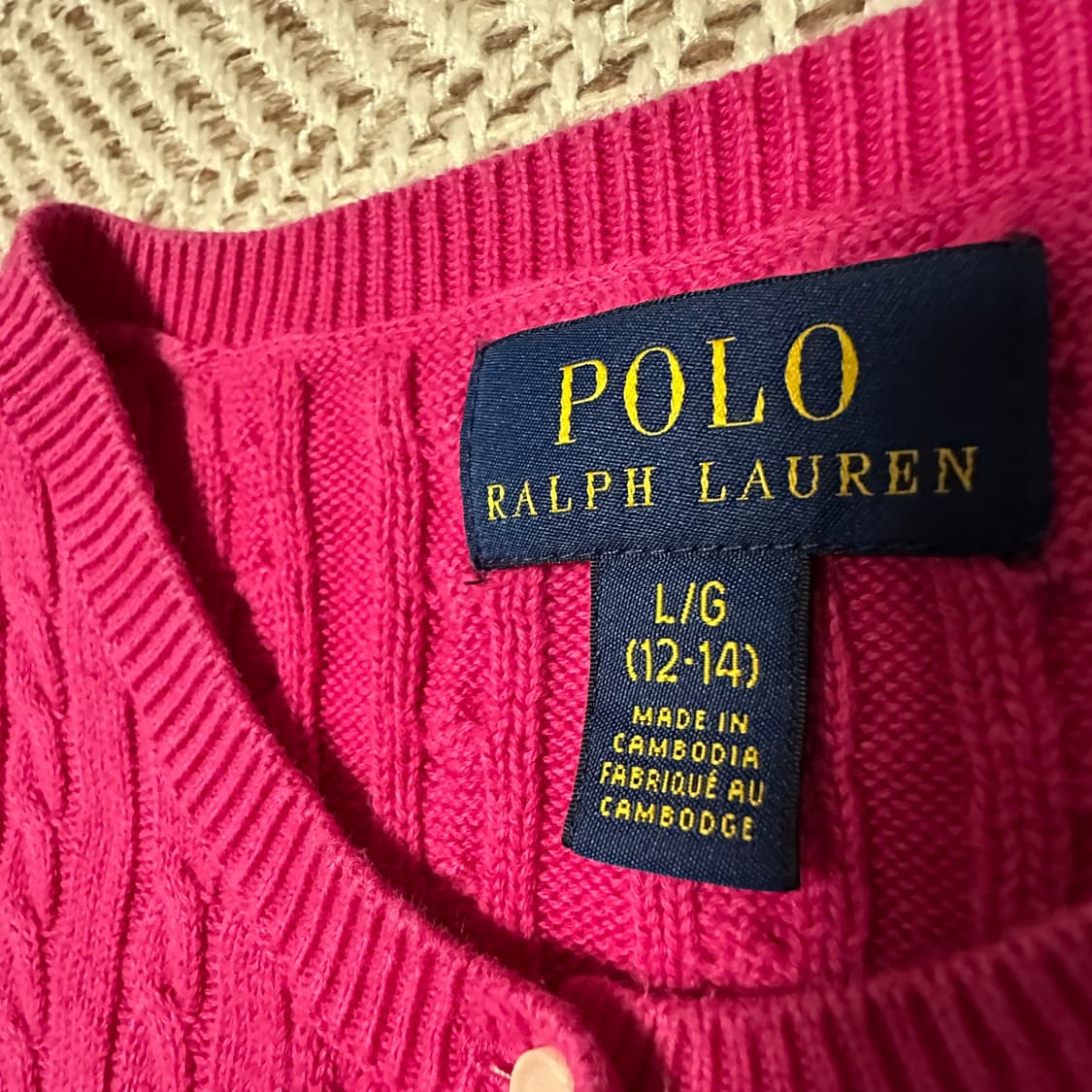 POLO RALPH LAUREN woman knit cardigan 상품이미지4