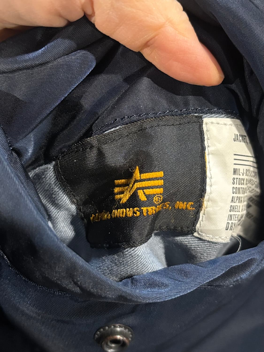 알파인더스트리 MA-1 리버시블 상품이미지9