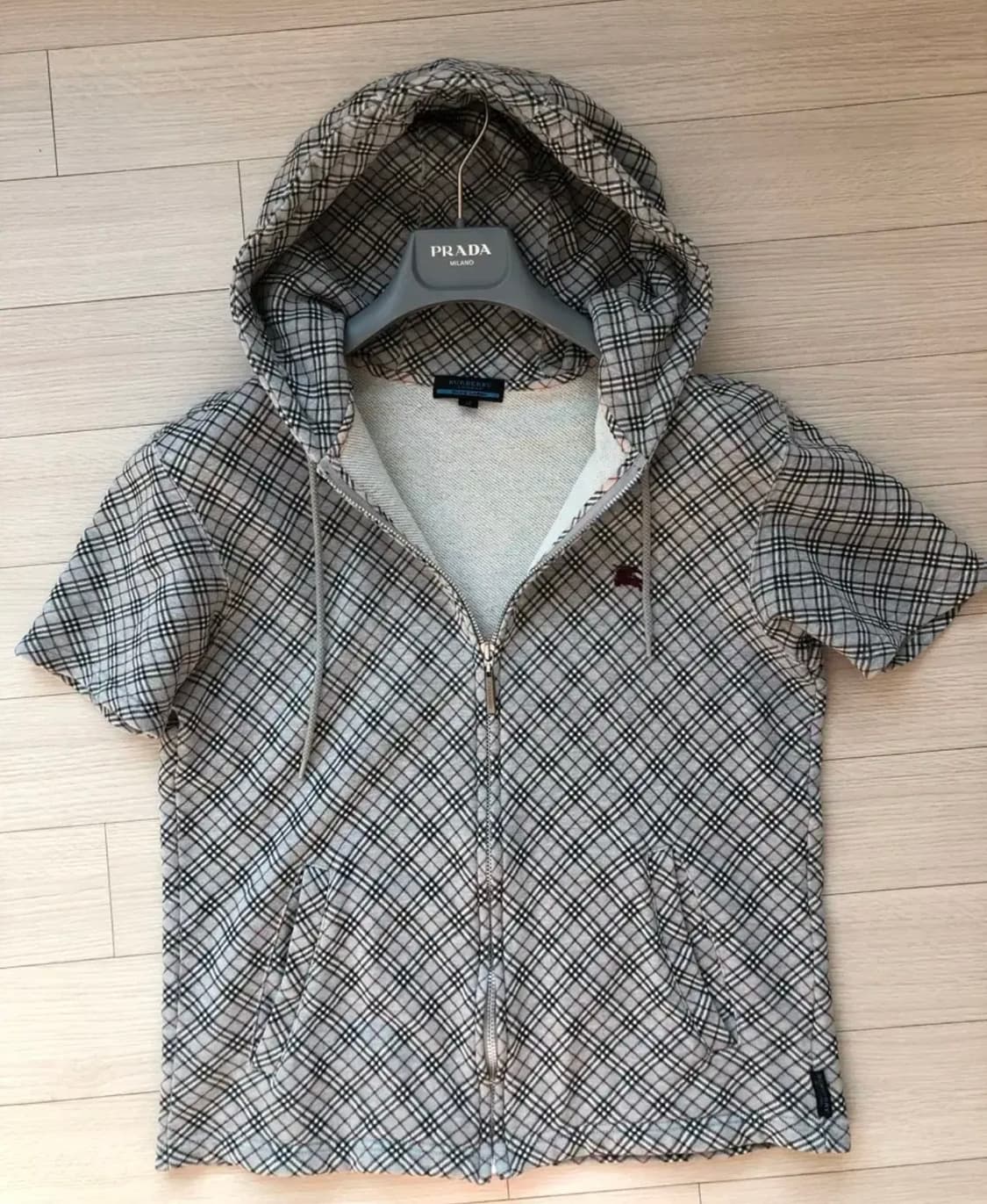 버버리 블루라벨 후드집업 상품이미지2