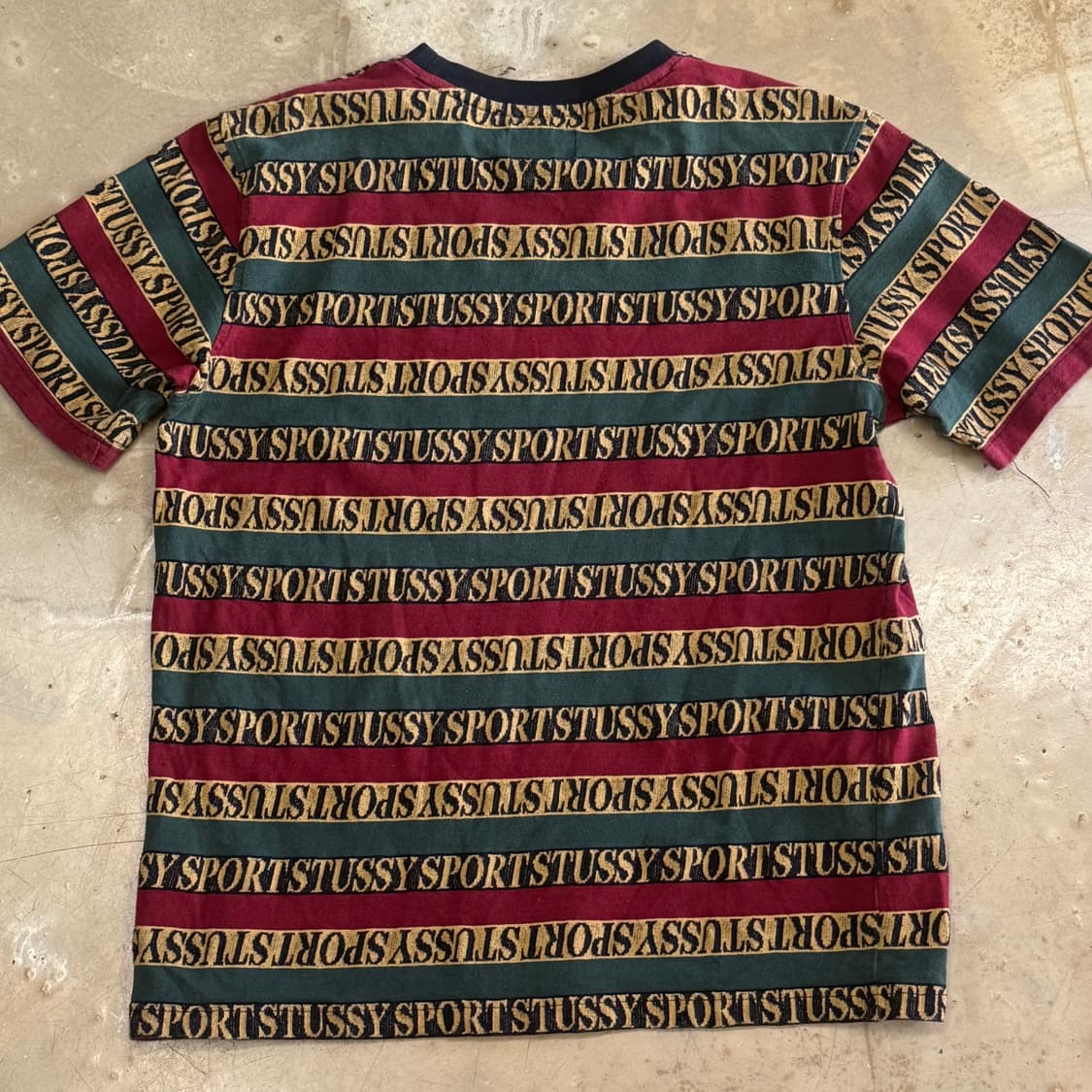 🫶🏻 스투시 스포츠 스트라이프 반팔 티셔츠 🫶🏻 상품이미지3