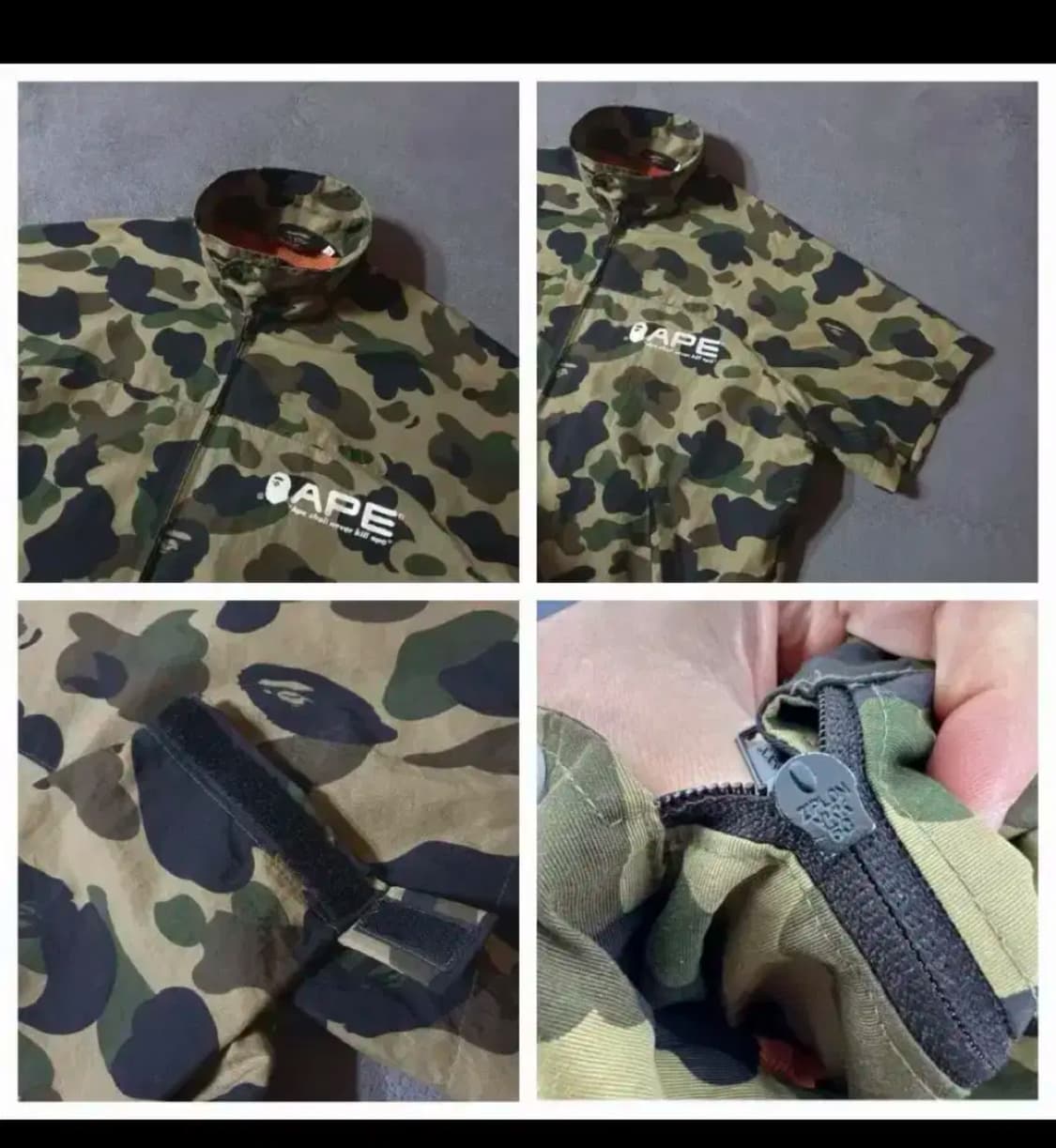 90s 베이프 카모 코치자켓 상품이미지2