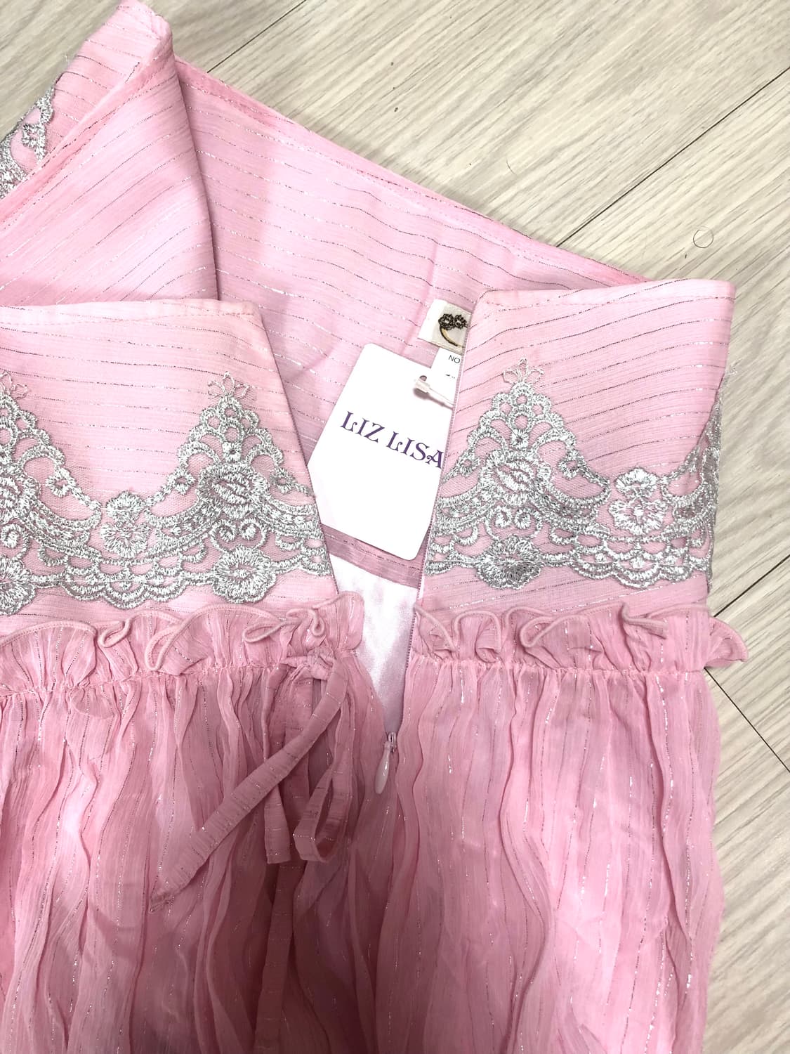 Liz lisa 리즈리사 고전 딸기우유 스커트,택달림(무배) 상품이미지3