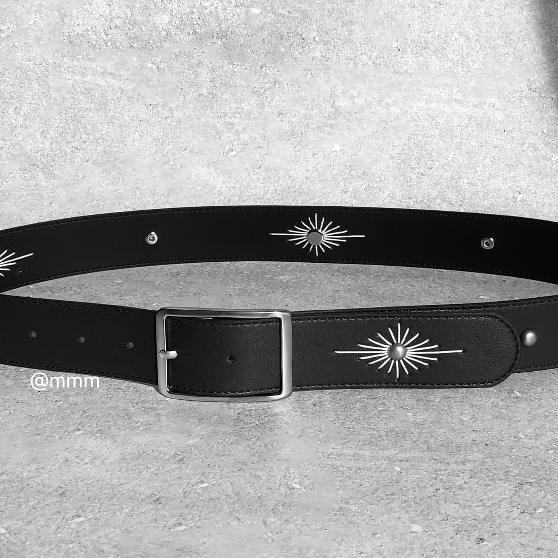 [Unisex] 에스닉 웨스턴 자수 벨트 3컬러 상품이미지4