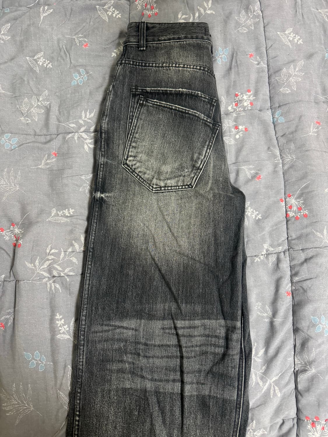 [1] 논노드 더블 포켓 재패니스 데님 워시드 블랙 상품이미지3