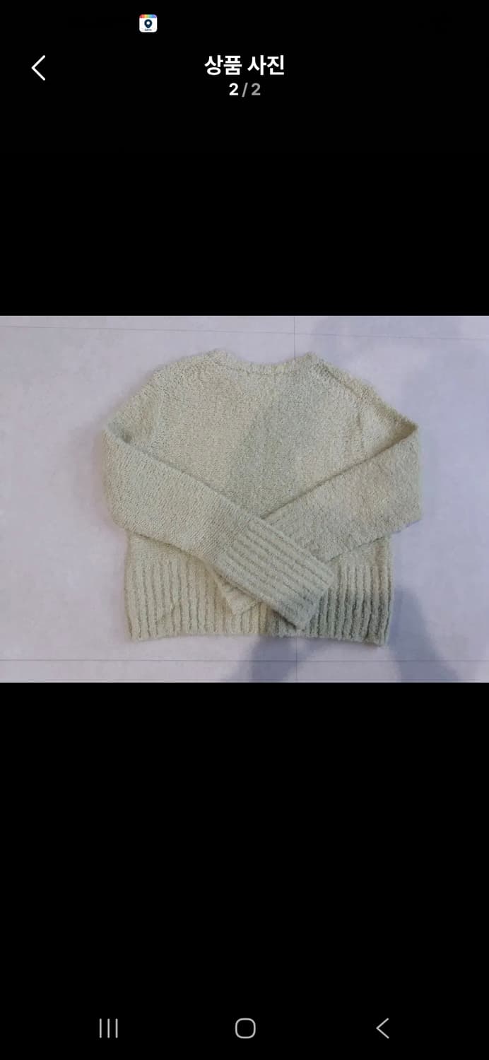 에토스 크롭 니트 상품이미지2