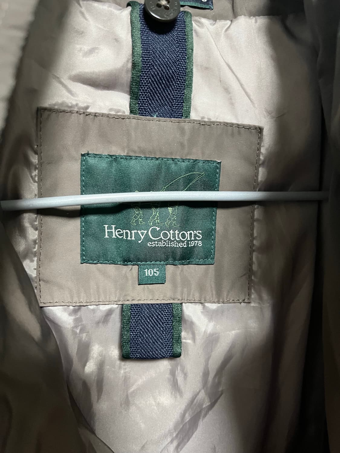 헨리코튼 브라운 패딩 자켓 상품이미지5