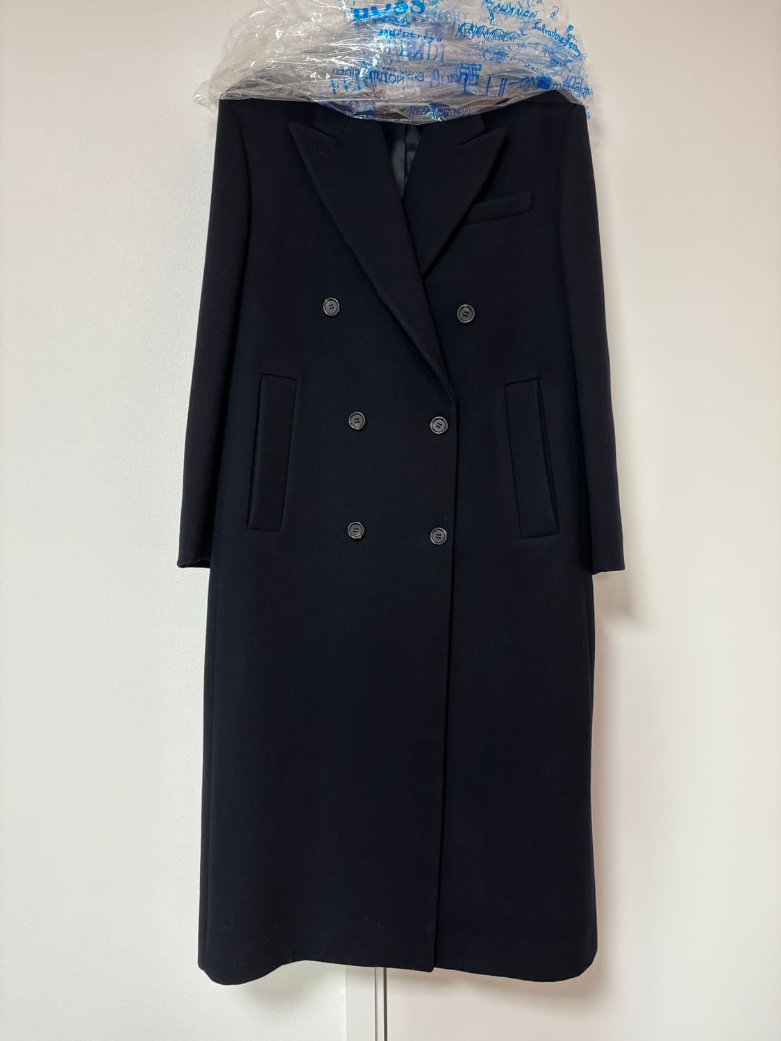 스튜디오톰보이 솔리드 테일러드코트 네이비 상품이미지1