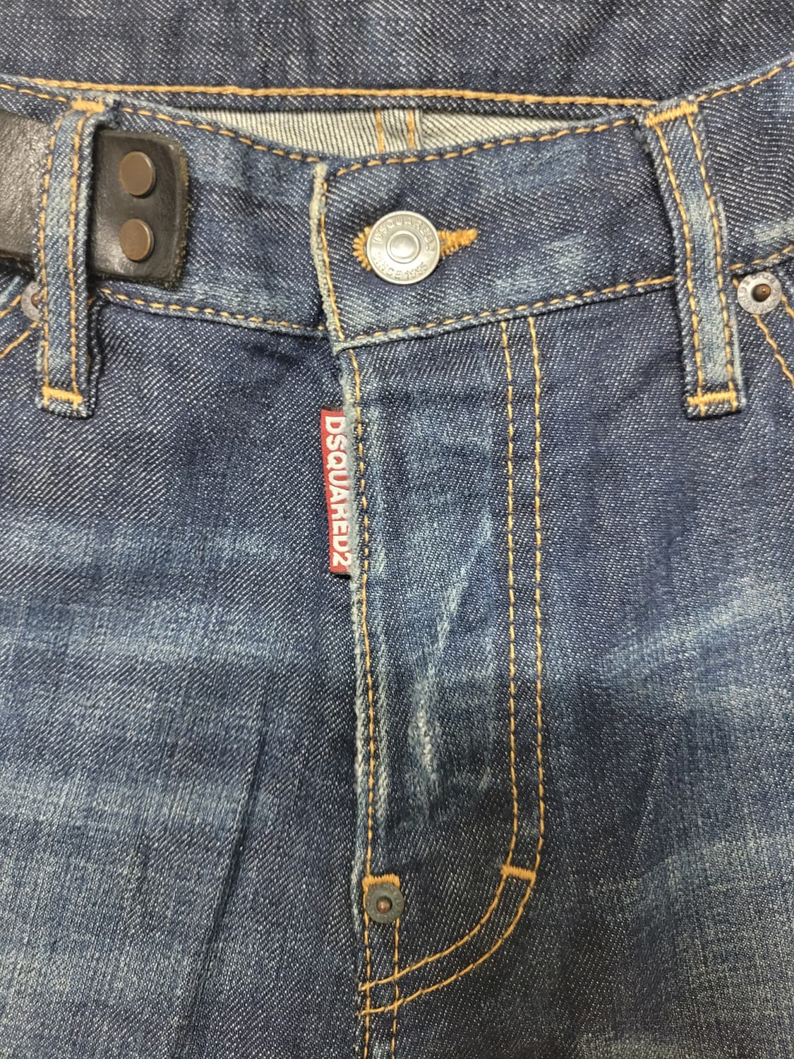 no.1  디스퀘어드2 데미지 워싱 청바지 46 상품이미지6