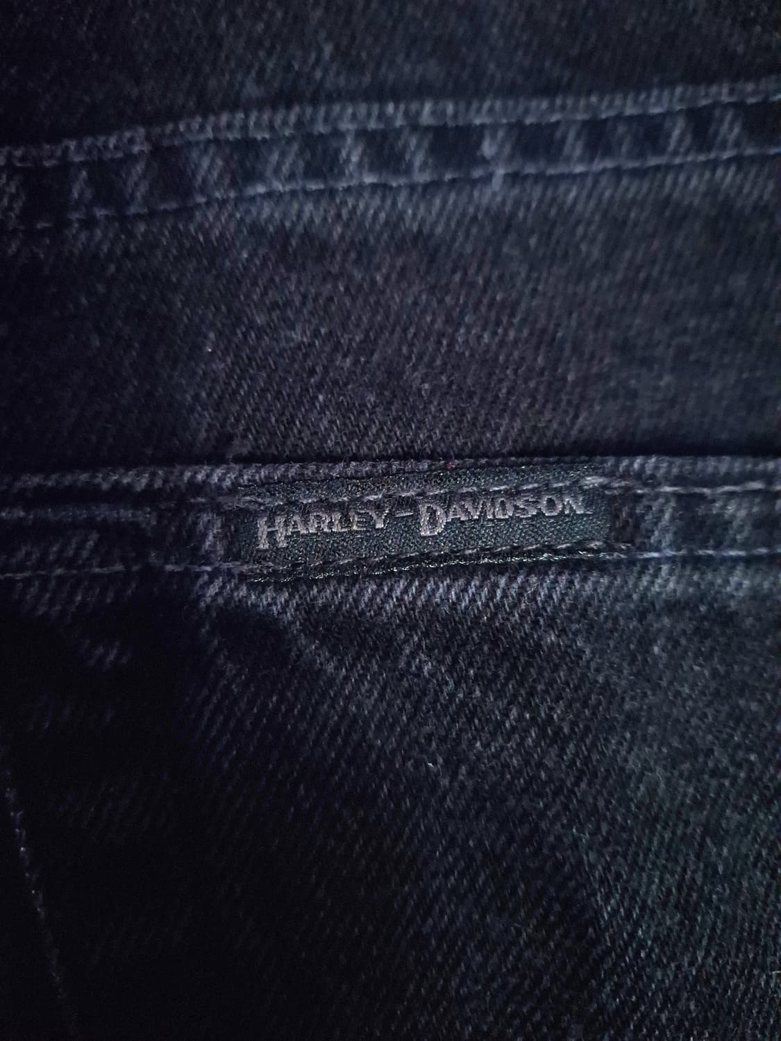 오리지날 매장판 할리데이비슨 블랙 라이더 데님진 상품이미지8