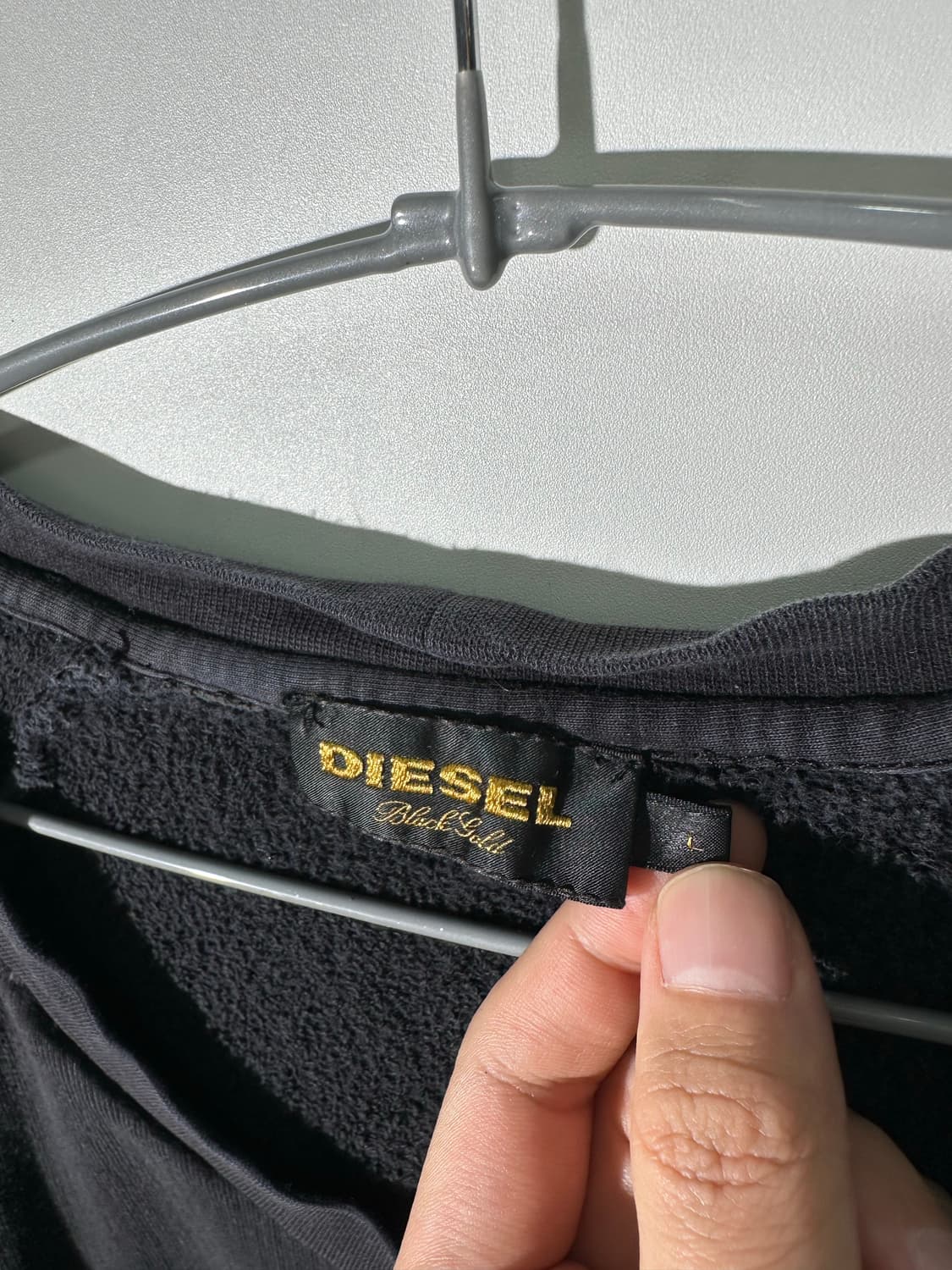 diesel black gold 디젤 블랙골드 하프 스웻셔츠 상품이미지2
