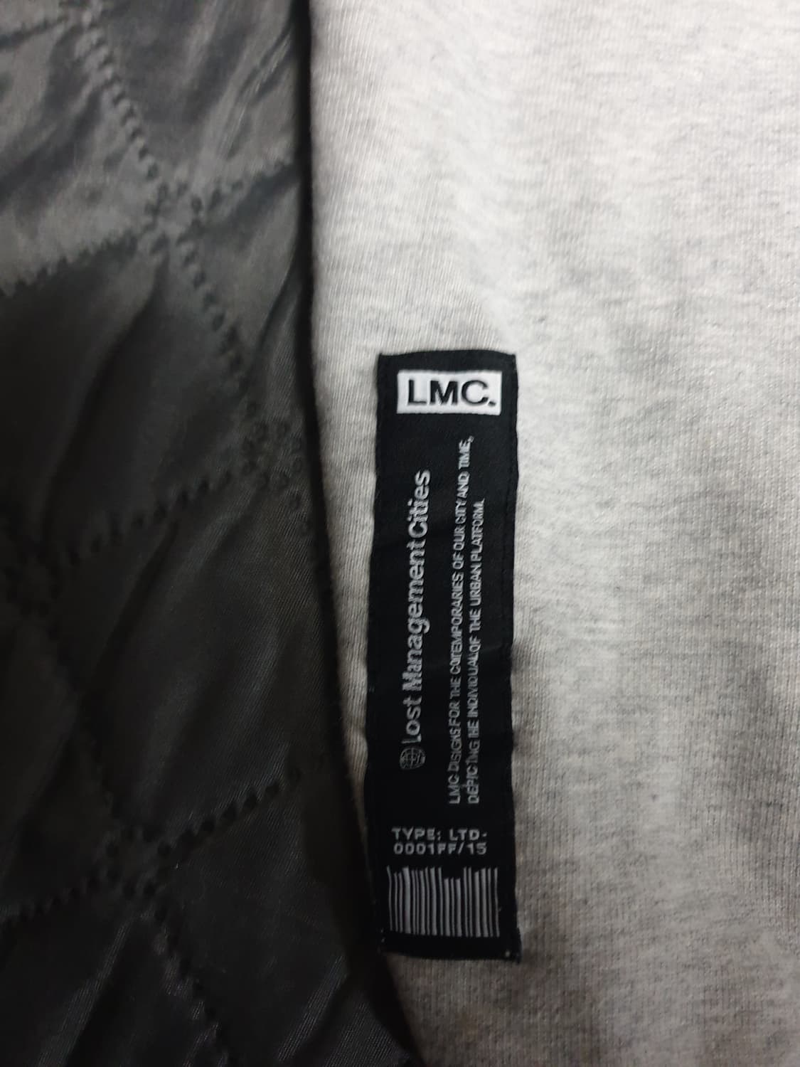 LMC 기모 혜비코튼 후드티 멜란지그레이 (L) 상품이미지4