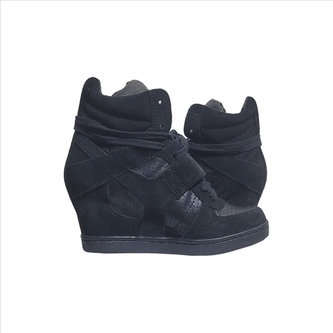 아쉬 ash 하이탑 웨지힐 블랙 37 235 240 상품이미지8