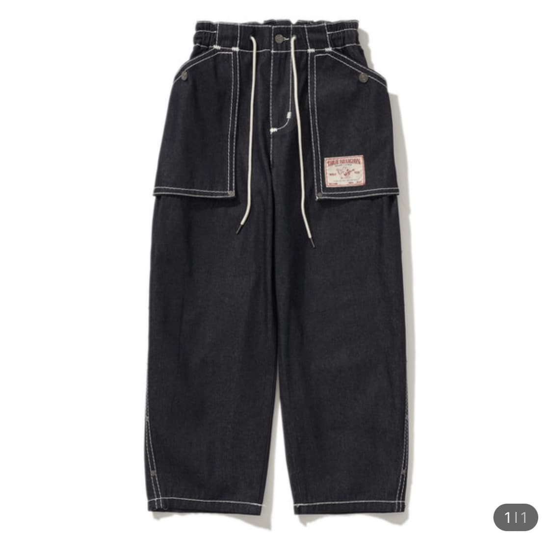 트루릴리젼 파라오 생지 팬츠 L 구해요 상품이미지1