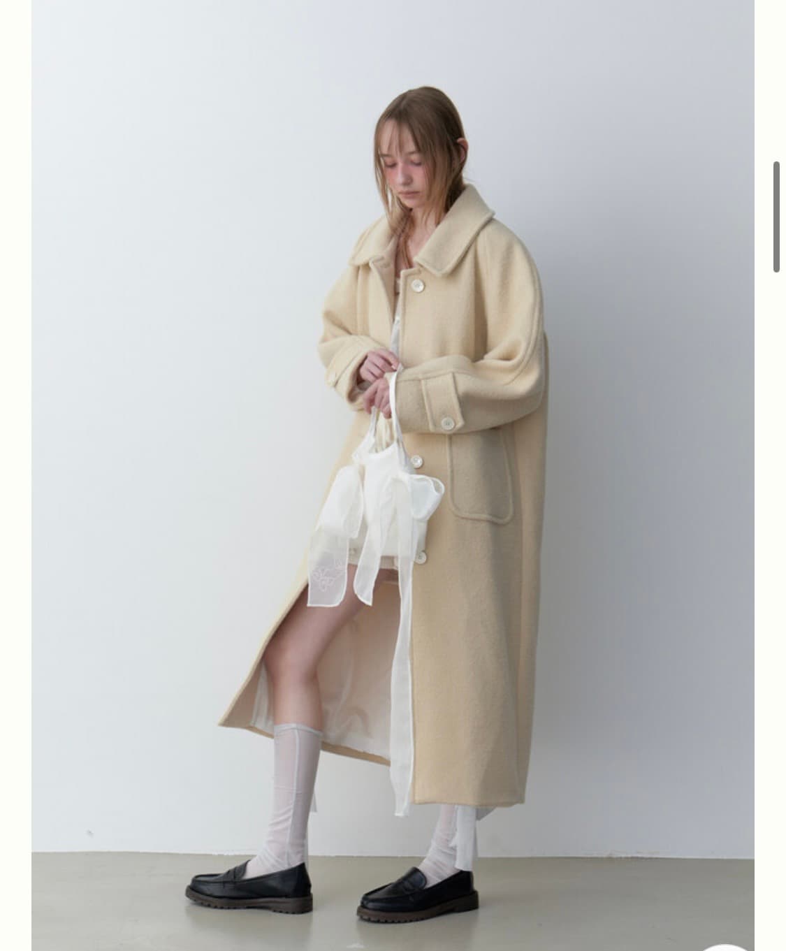 급처! 순수 soonsu  버터 코트 상품이미지2