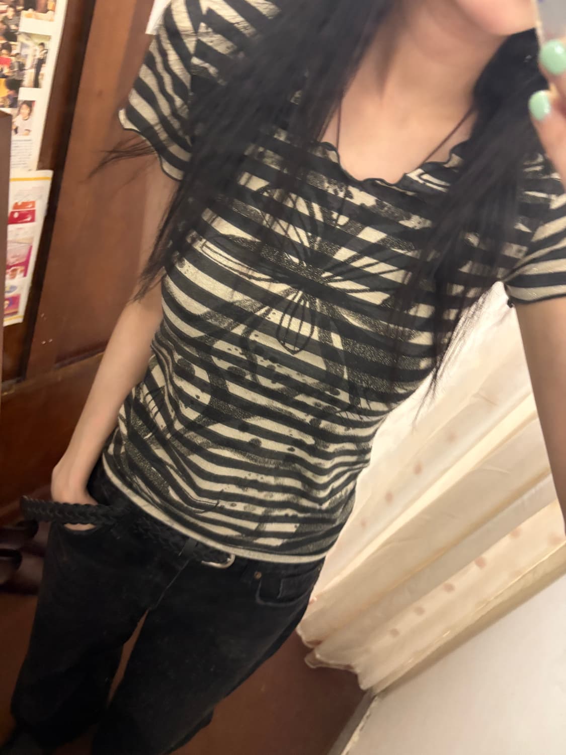 jpn vintage stripe t-shirt 상품이미지1