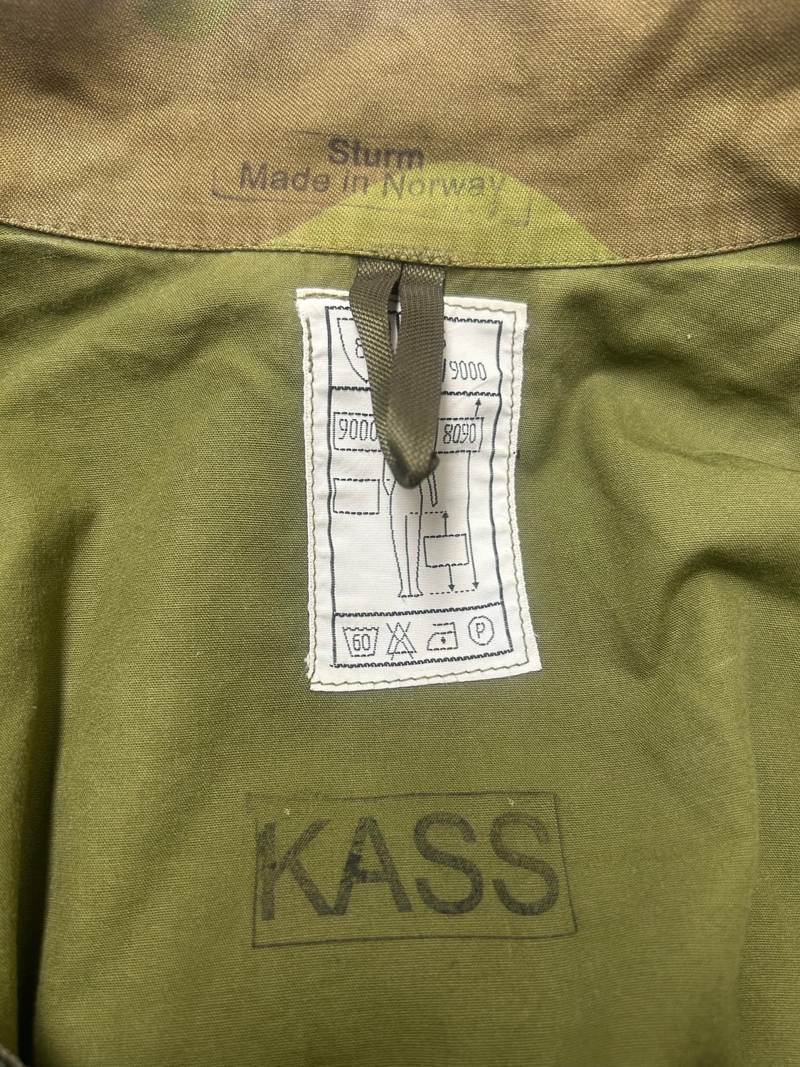 Norwegian Army M75 Camo Field jacket 상품이미지9