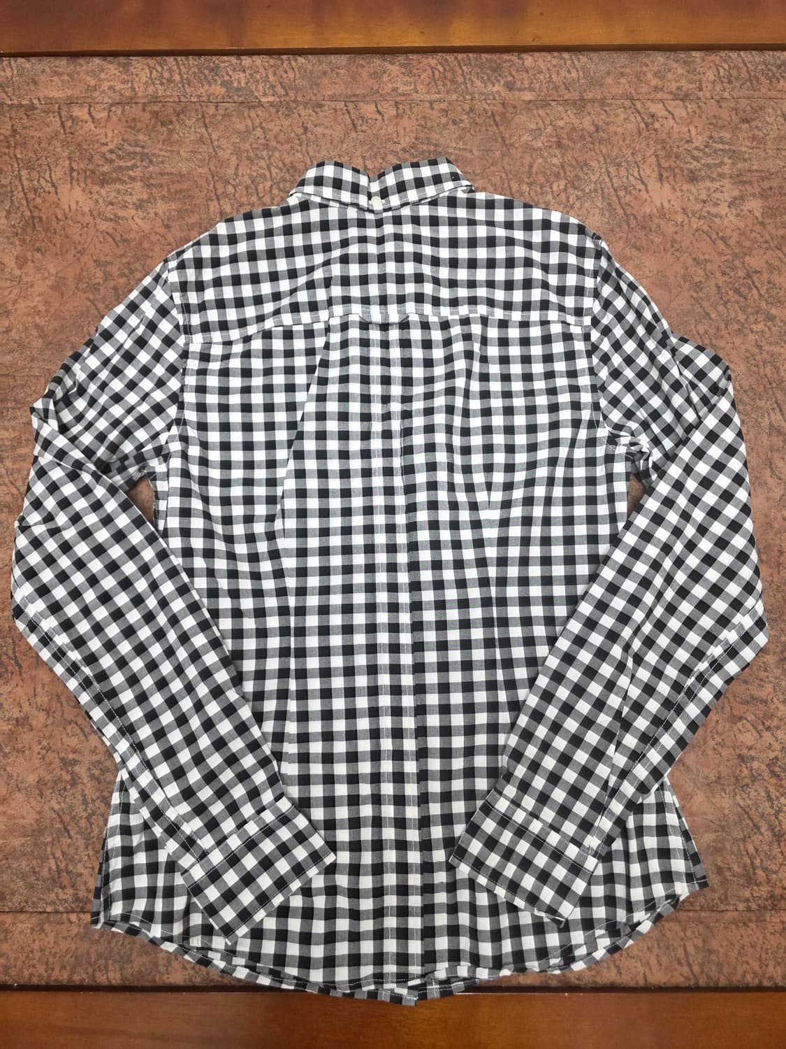 프레드페리 여성 깅엄 체크 셔츠 S 상품이미지6