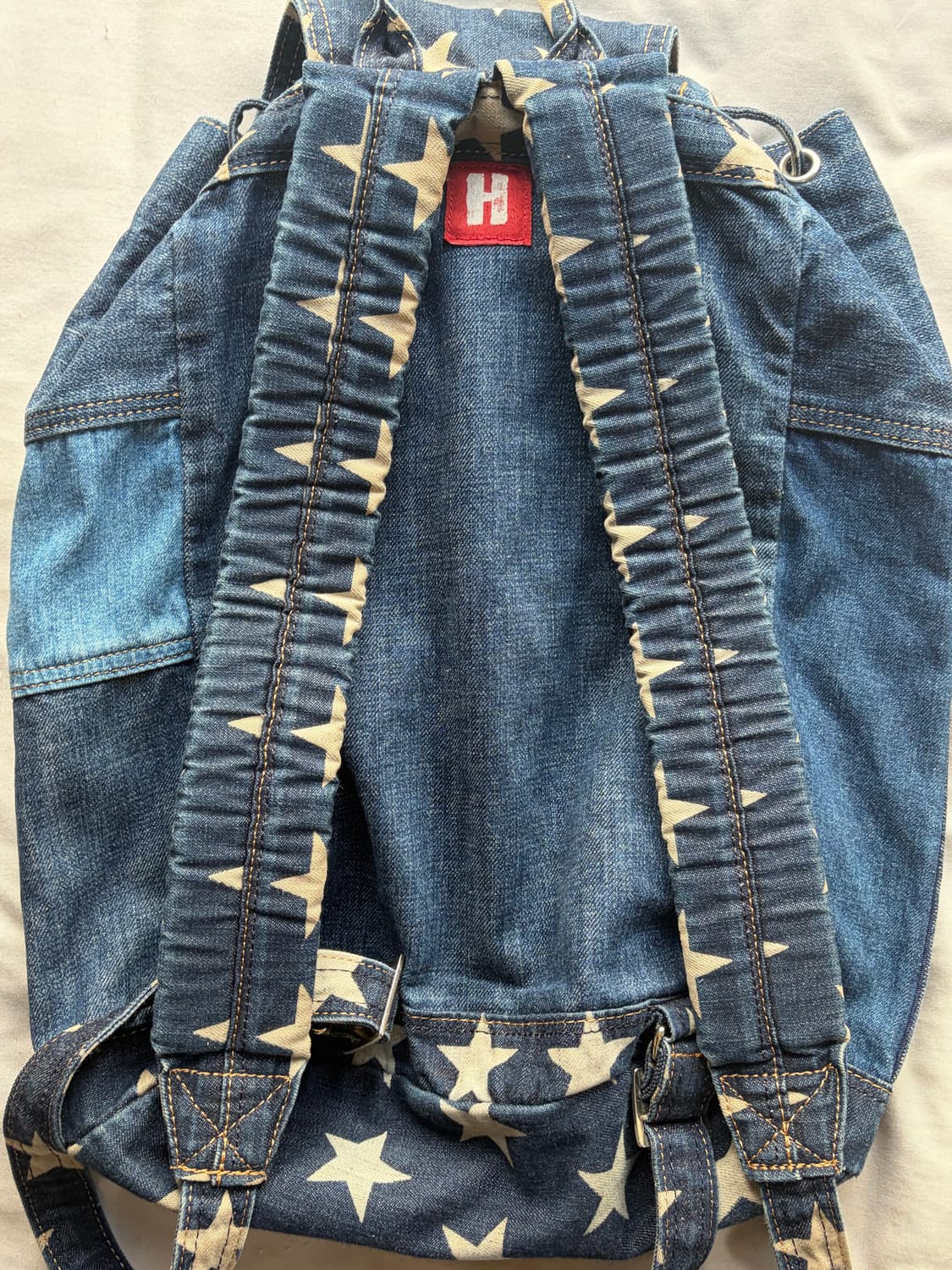 HYSTERIC GLAMOUR 90‘s 스타 데님 백팩 상품이미지6