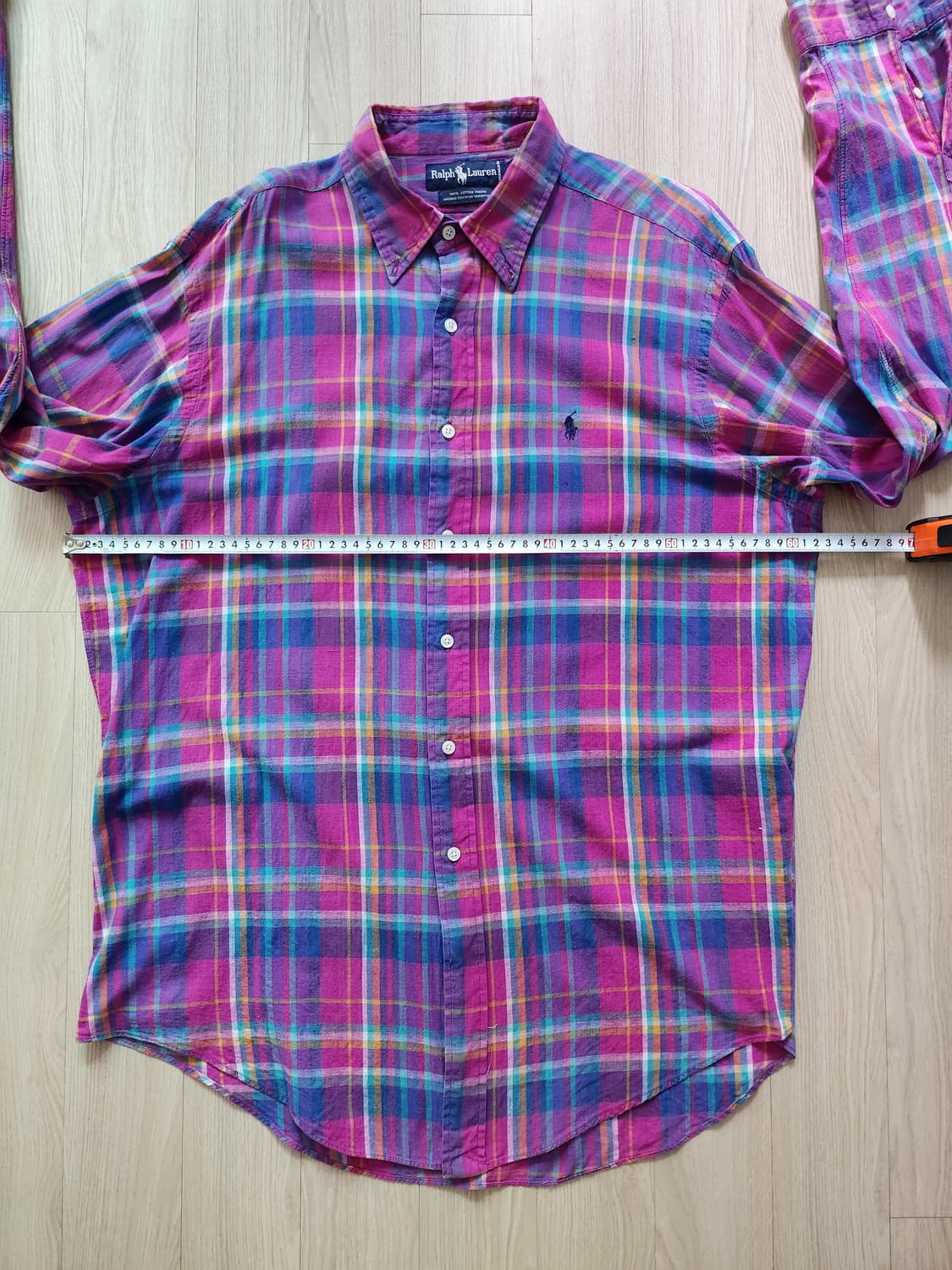폴로랄프로렌 체크셔츠 (XL 상품이미지5