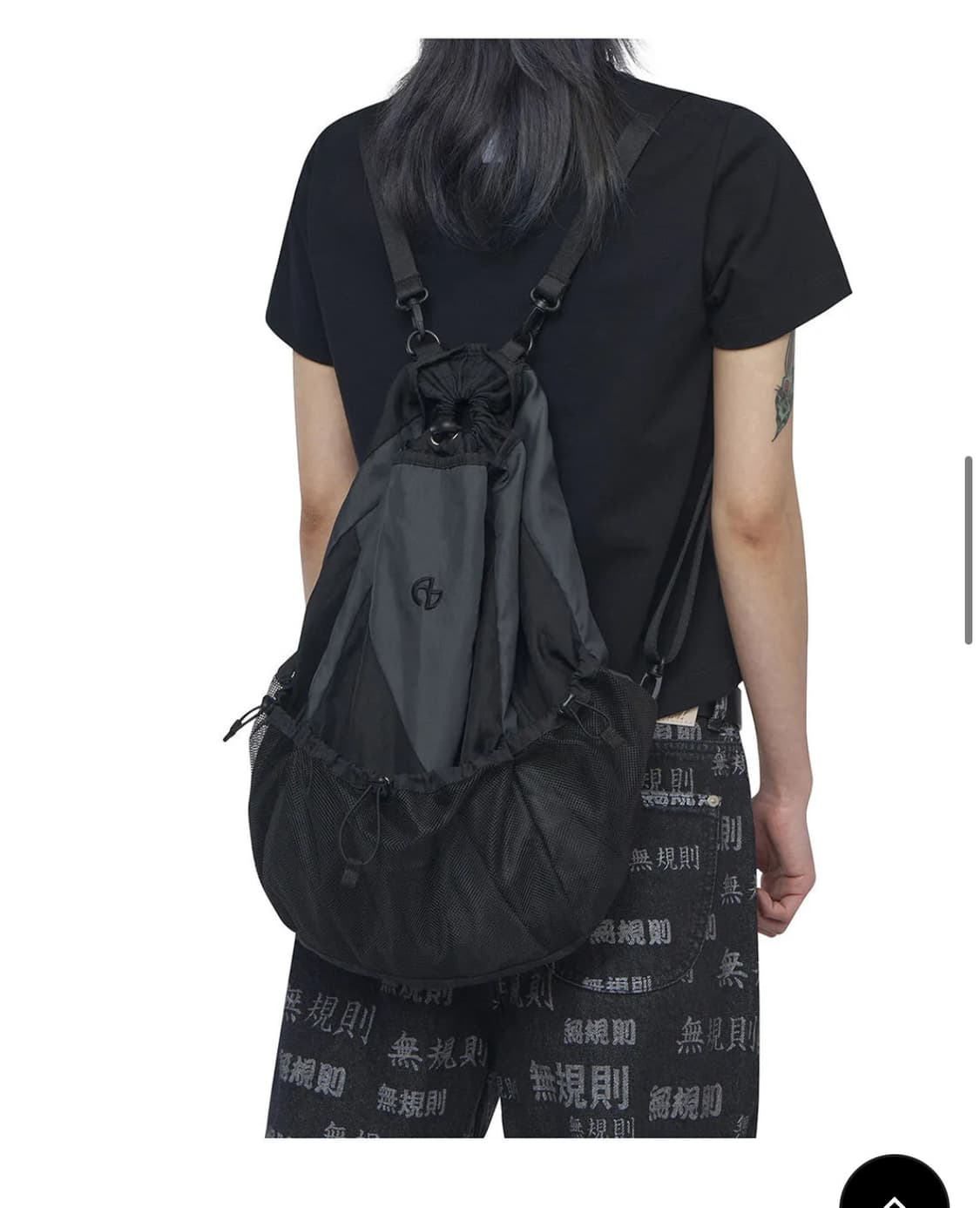 노매뉴얼 남여공용 슬링백, 짐색, 스트링백팩 상품이미지5