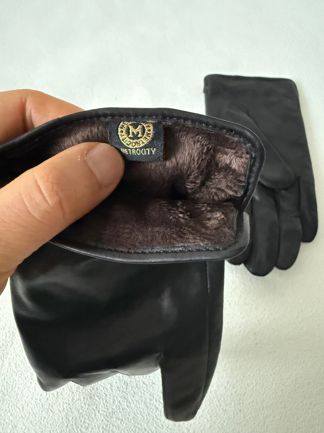 메트로시티(Metrocity) 레더 글러브 장갑 상품이미지5