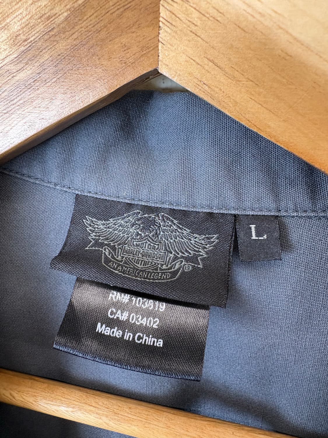 할리데이비슨 빈티지 자수 반팔셔츠 상품이미지8