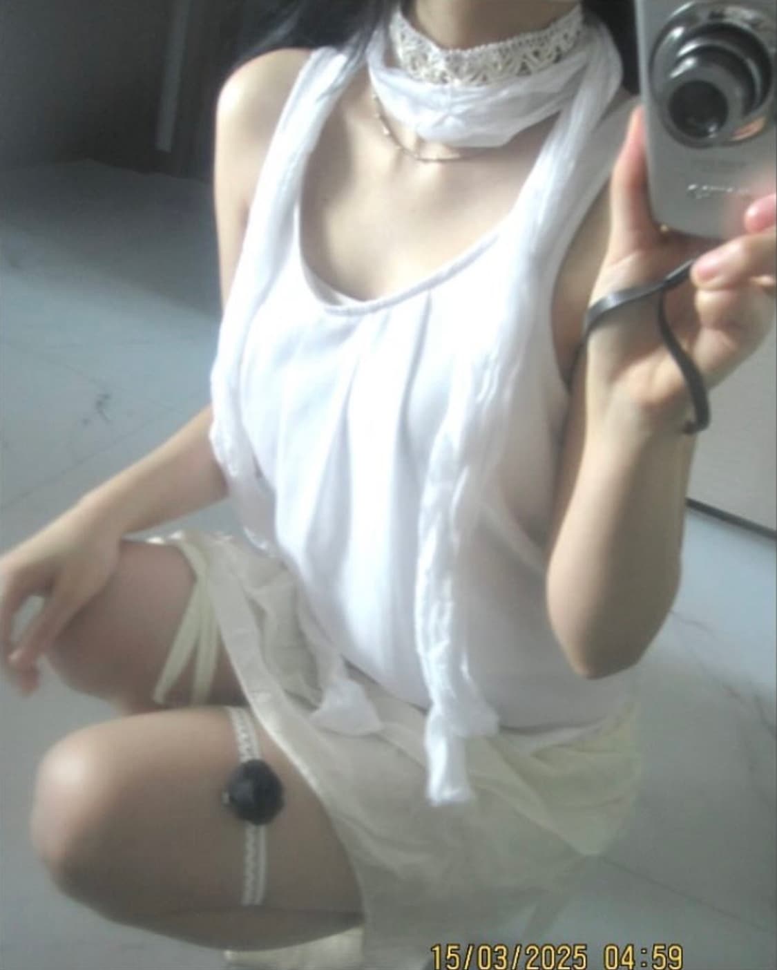 ivory laced remnant choker 상품이미지2