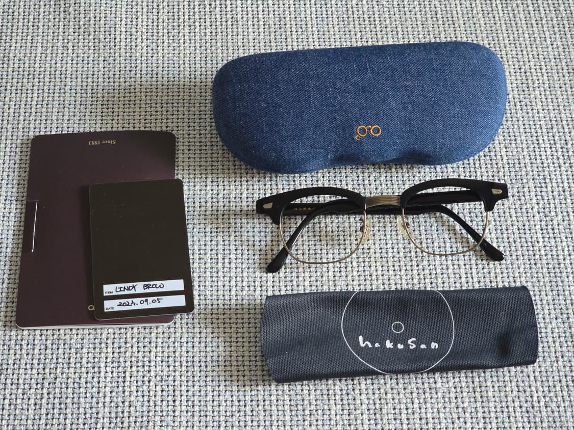 백산안경 하쿠산메가네  Lindy brow 린디브로우 LINDYBROW  상품이미지1