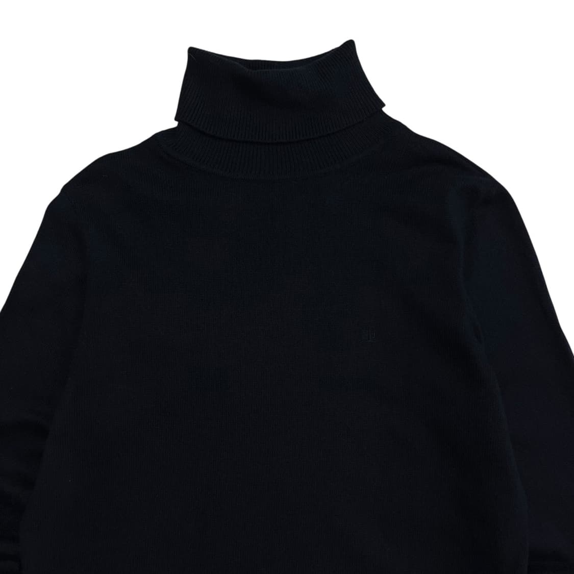 폴로 랄프로렌 네이비 자수로고 네이비 폴라 니트 S 상품이미지4