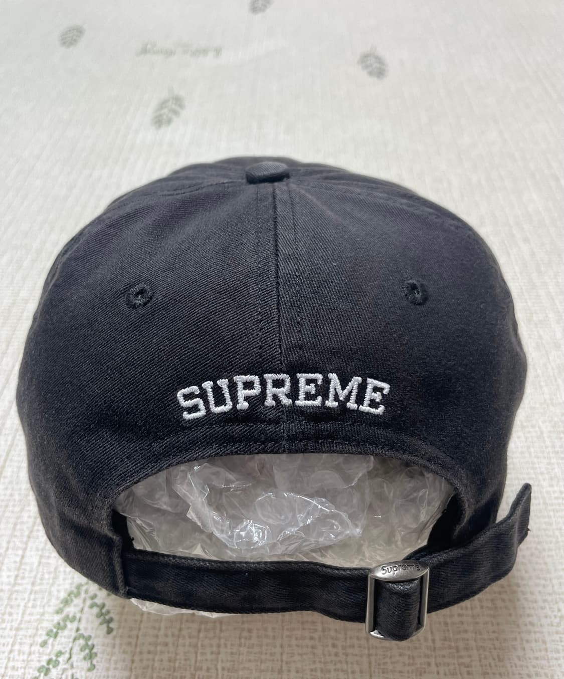 20fw 슈프림 멀티컬러 Logo 6-Panel 블랙 상품이미지2