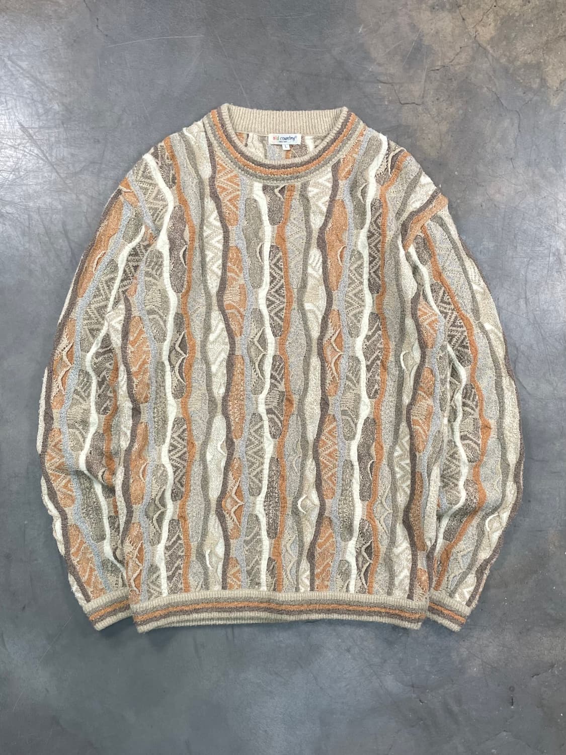 빈티지 케이블 니트 상품이미지1