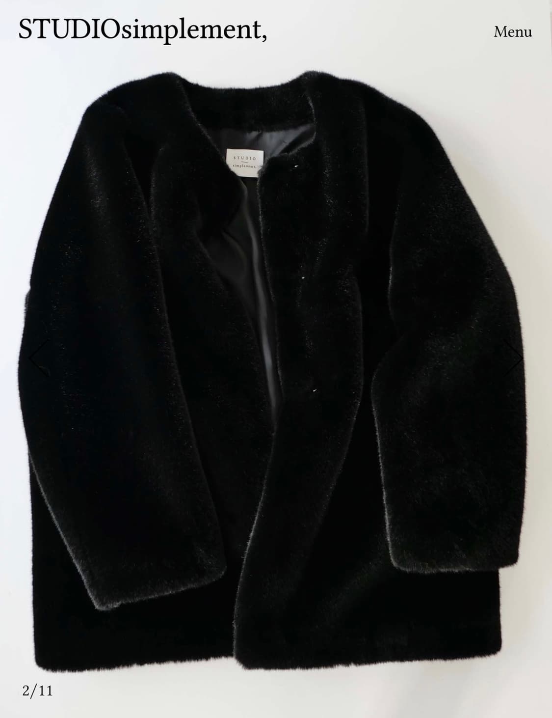 스튜디오심플멍 퍼자켓! 얼바닉30 토템 르메르 파사드패턴 막스마라 토템 상품이미지2