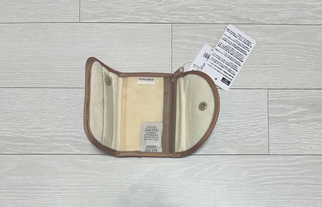 스누피 곰돌이 가방 블루 체크 악세사리 파우치 상품이미지3