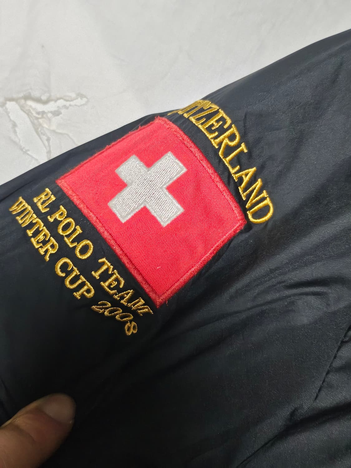 (하자o)폴로 랄프로렌 스위스 크래프트 퀼팅 리버시블 자켓 상품이미지5