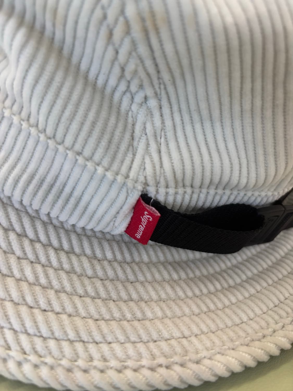 Supreme x stoneisland coduroy buckethat 상품이미지3