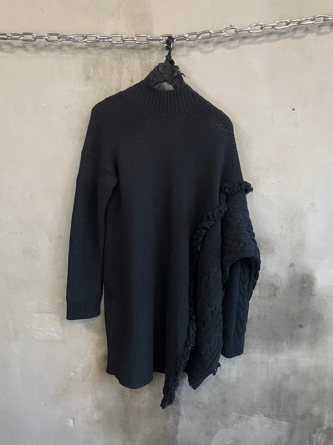 요지 야마모토 비대칭 버튼리스 가디건 상품이미지8