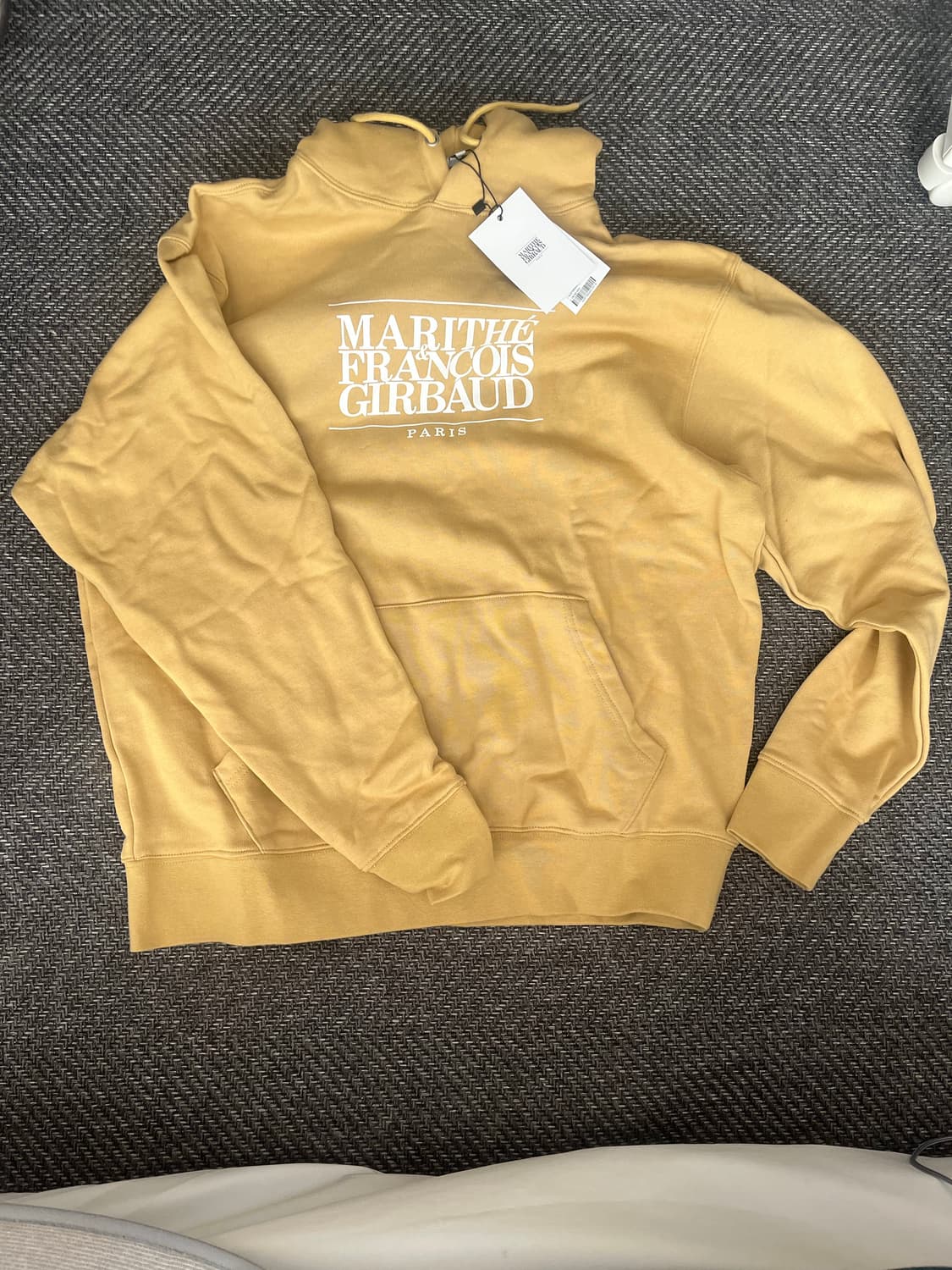 마리떼 프랑소와 저버 Mustard 머스터드 후드티 M 사이즈 상품이미지3