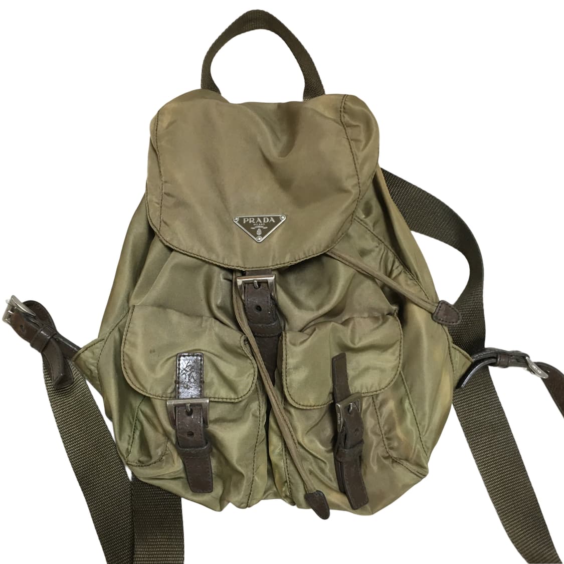 프라다 빈티지 삼각로고 백팩 상품이미지1