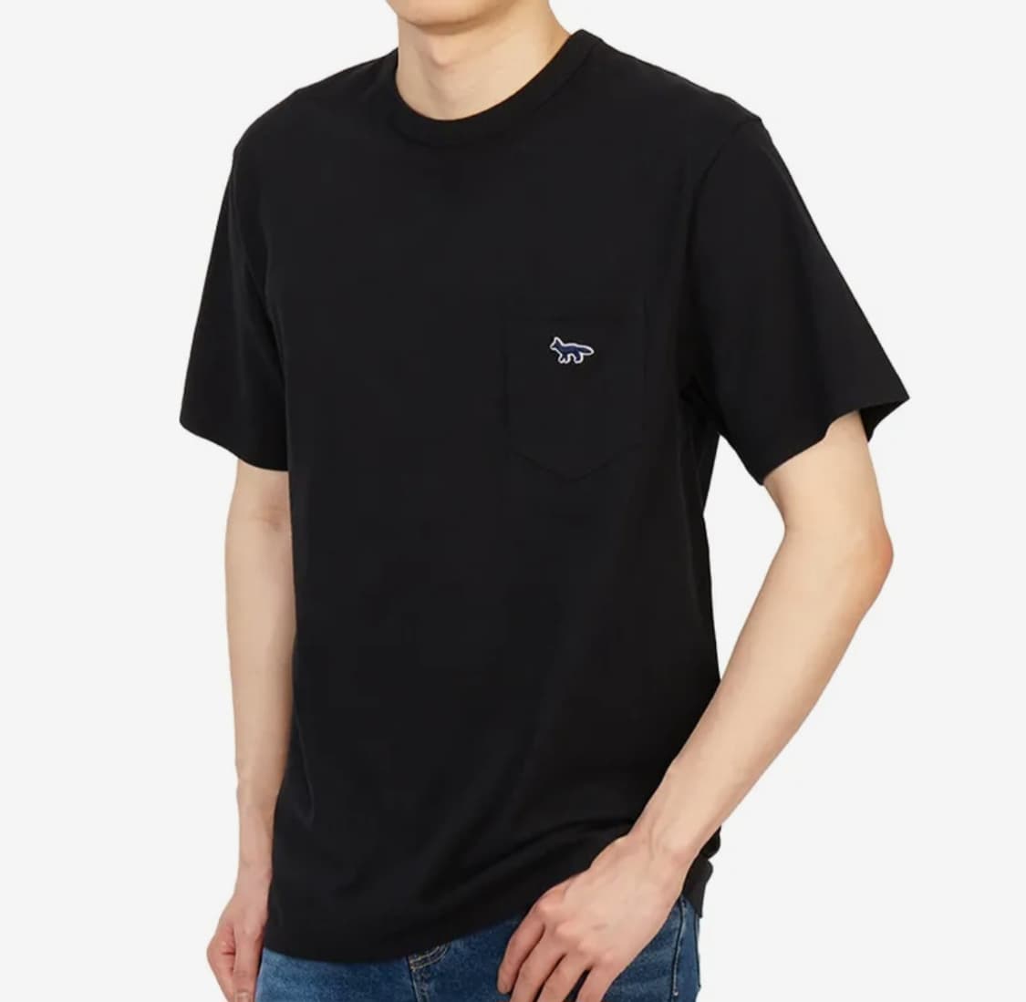 (새상품) 메종키츠네 베이비폭스 블랙 티셔츠 상품이미지4