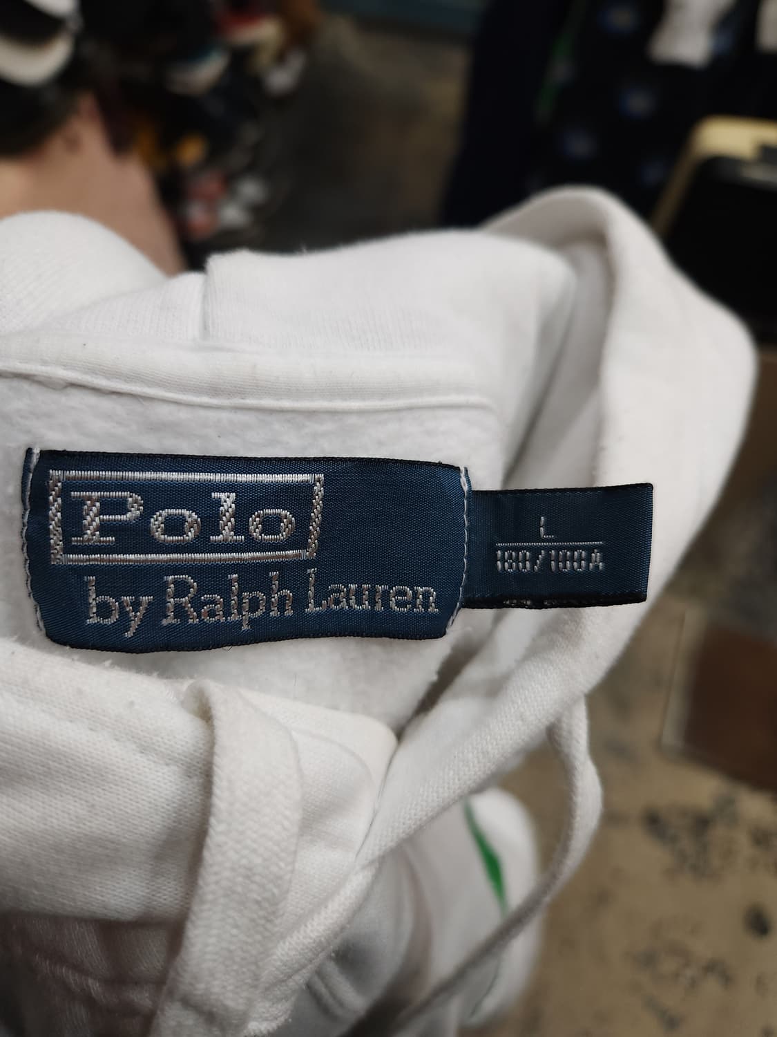 폴로 랄프로렌 화이트 빅포니 후드티

 상품이미지7