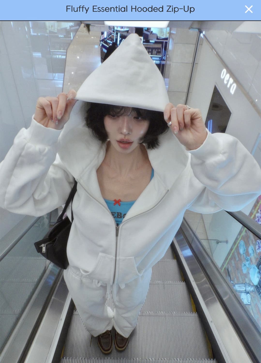 페일제이드 Fluffy Essential Hooded Zip-Up 상품이미지2
